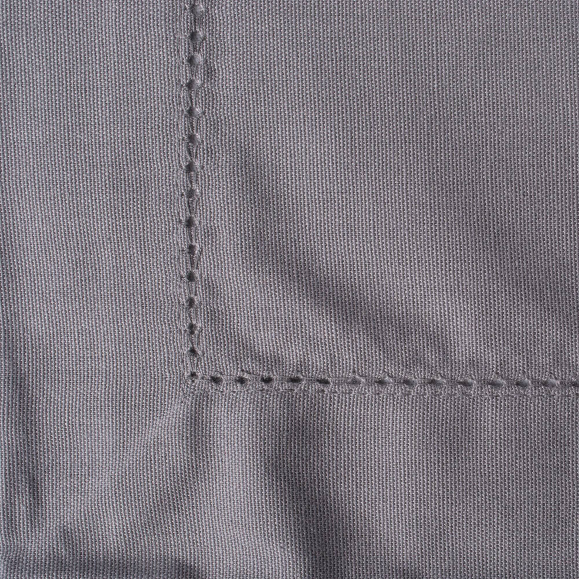Gray Hemstitch Table Runner 14" x 72"